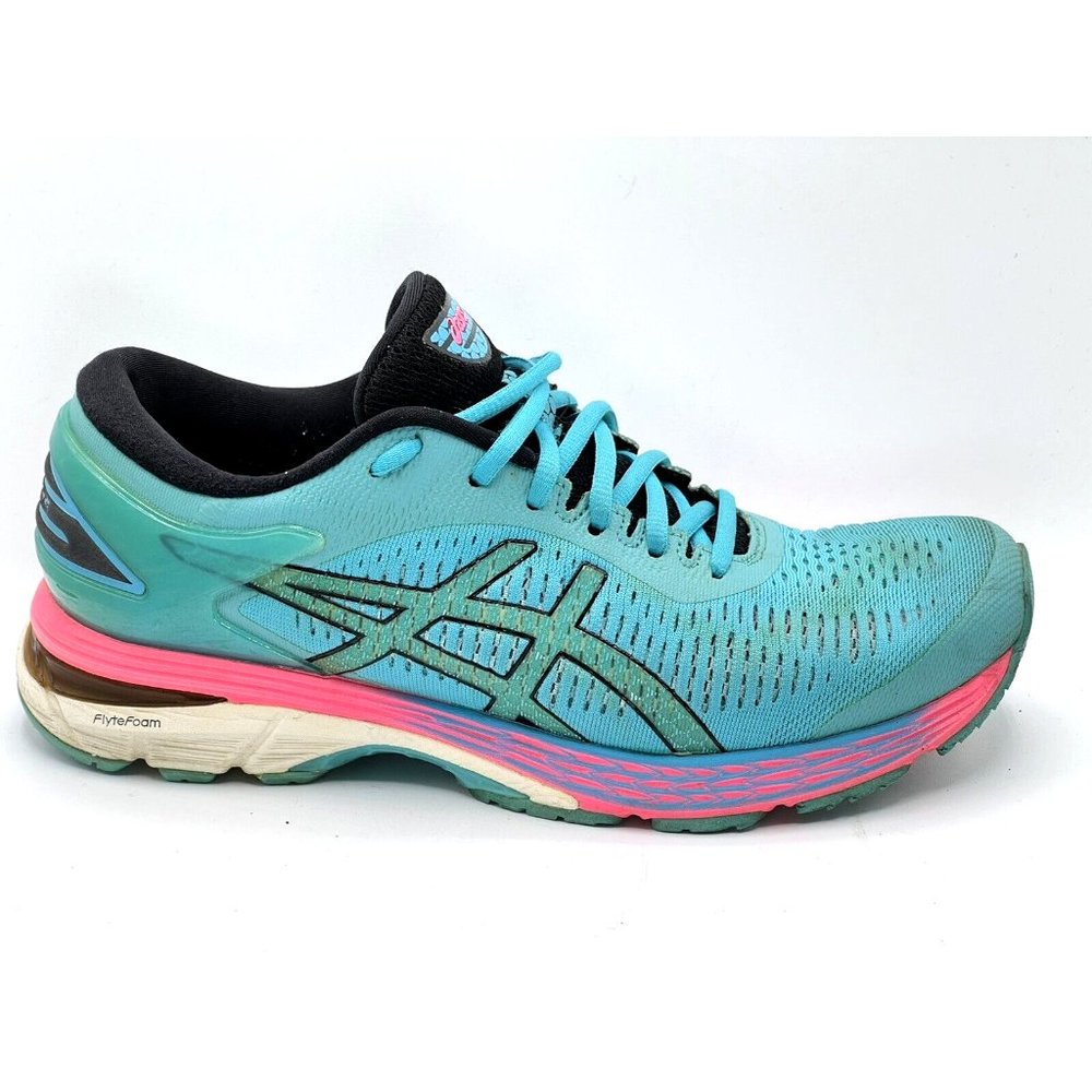 Asics Gel-Kayano 25 Blue Athletic Running Jogging Shoes Women's Size 9.5 - Picture 2 of 11